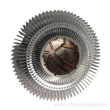 LED high bay heat sink fin continuous stamping tooling